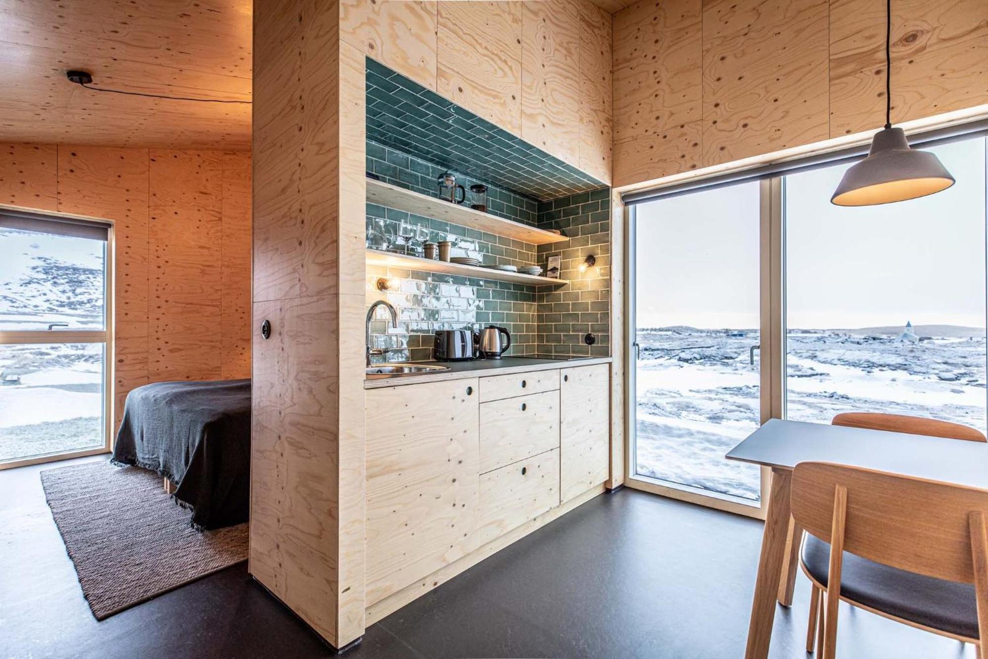 Aska, Modern Cabin Миватн Екстериор снимка