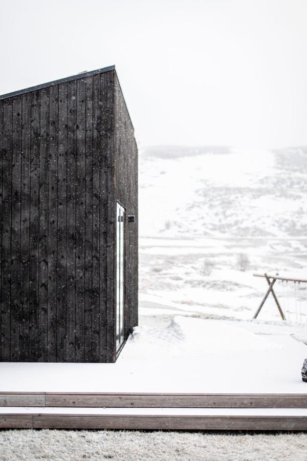 Aska, Modern Cabin Миватн Екстериор снимка