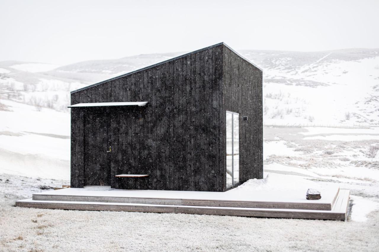 Aska, Modern Cabin Миватн Екстериор снимка
