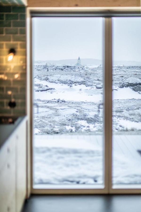 Aska, Modern Cabin Миватн Екстериор снимка